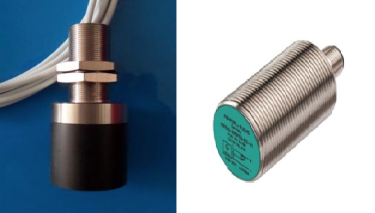 電容式和渦流傳感器，探頭與磁場距離的目標檢測