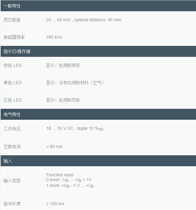 倍加福超聲波傳感器UDC-18GM-400-3E1 倍加福超聲波傳感器UDC-18GM-400-3E1